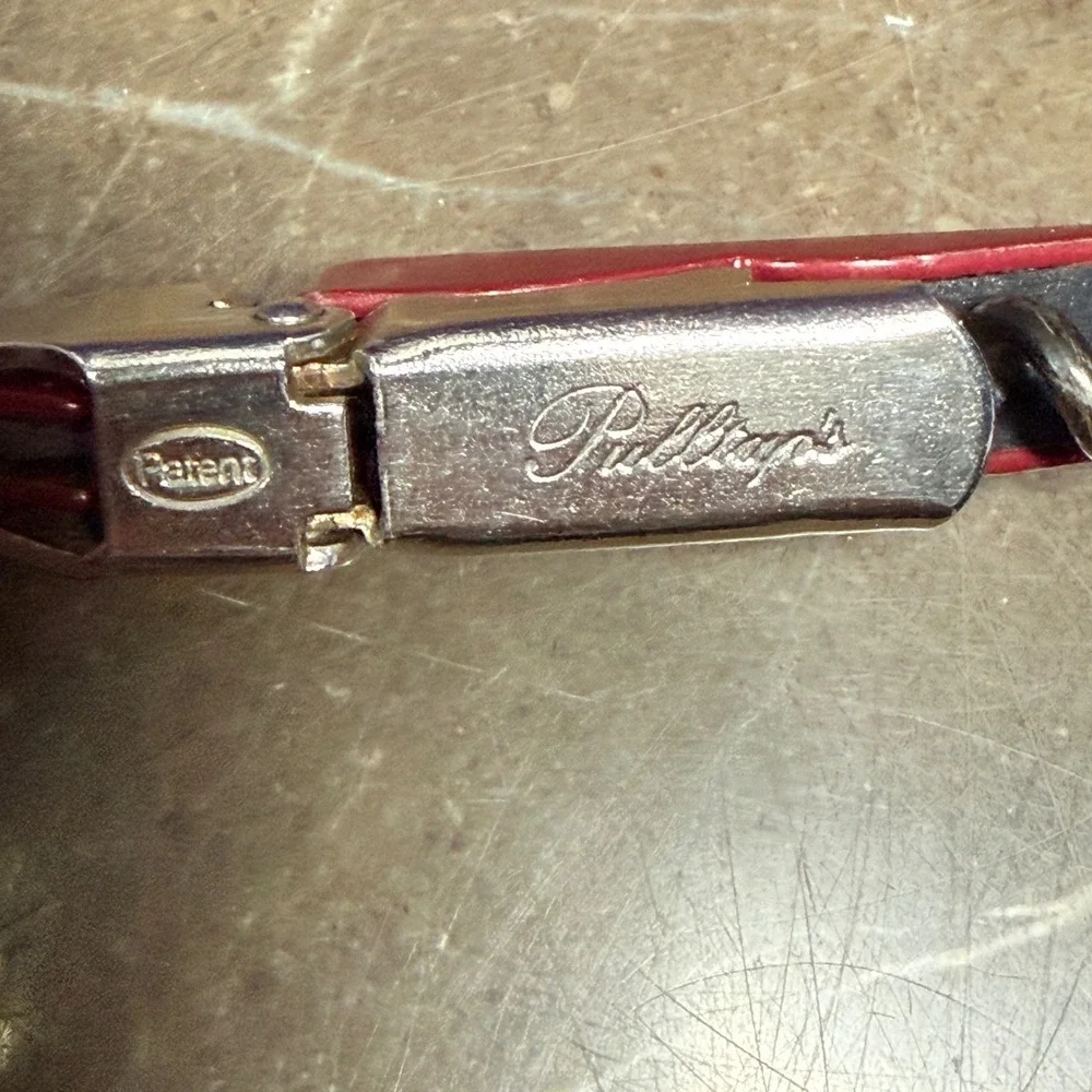 Pulltap's Waiter Corkscrew Wine Opener Red Double Hinge Professional Tool